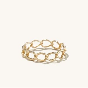 14k Gold Mejuri Braided Ring